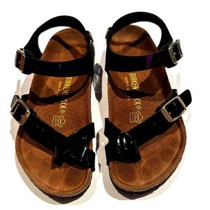 Birkenstock Black Patent Sandal EU Size 30